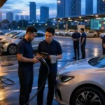 The Math That Makes Taxi Fleets Switch to Electric in High-Fuel Cities